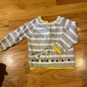 Baby boy alligator sweater